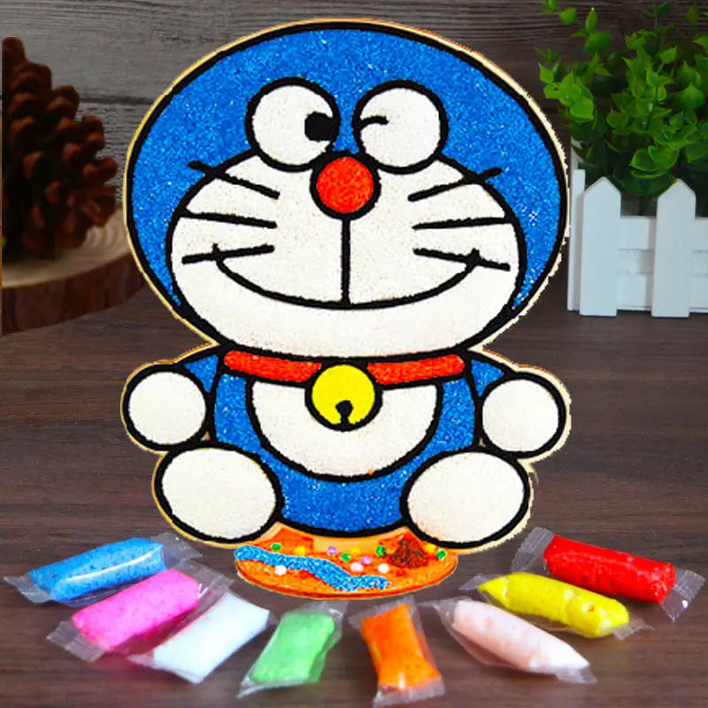 Wood Snowflake Clay Painting Mio Painting