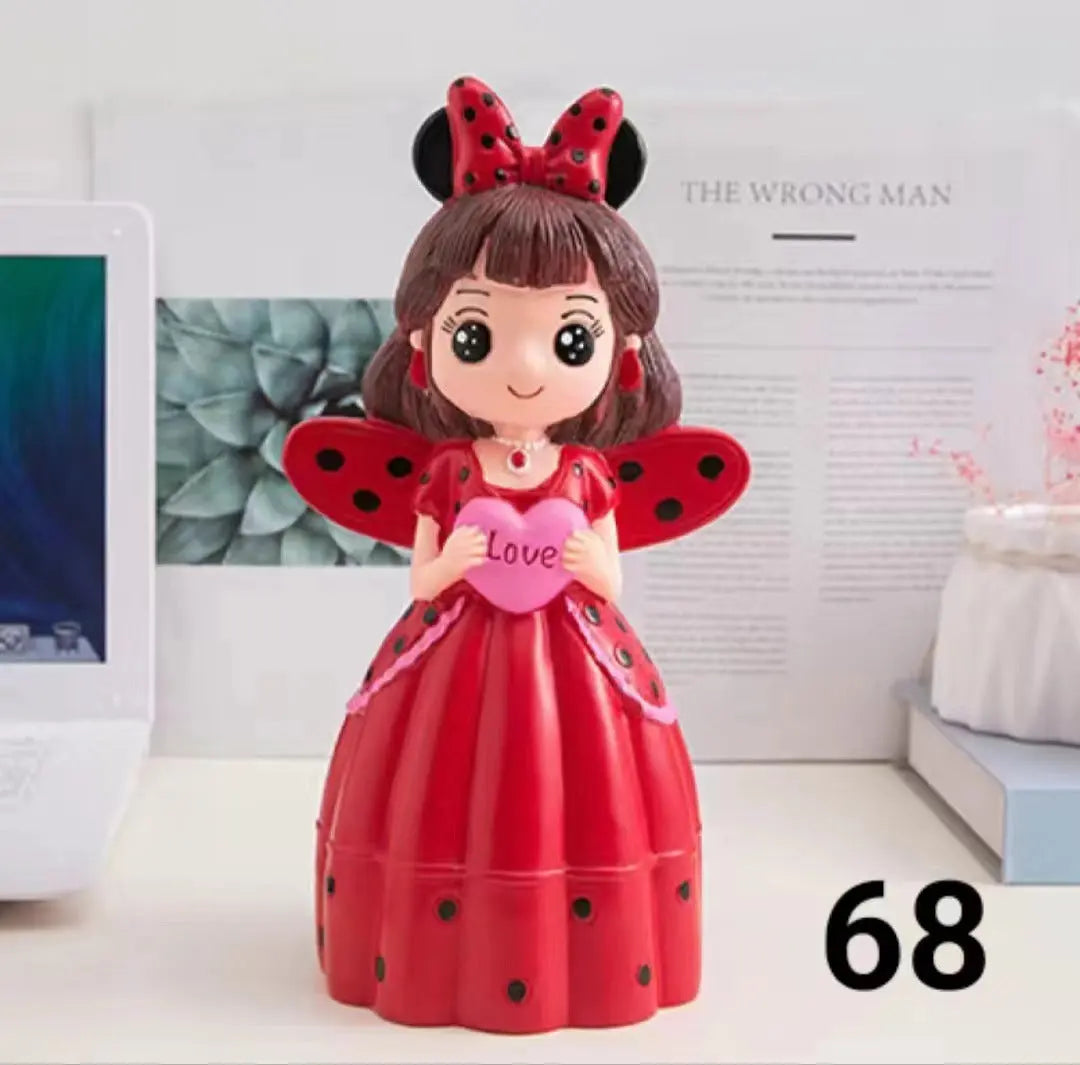 DIY Coloring, Soft Vinyl Figure White Mio Painting