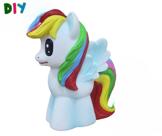 DIY Coloring, Soft Vinyl Figure White